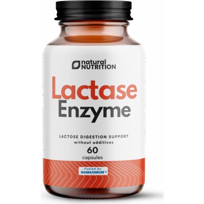 Natural Nutrition Enzym laktáza 60 kapslí – Hledejceny.cz
