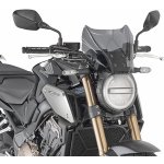 KAPPA plexi štít HONDA CB 1000R 18-20, CB 650R 19-25, BENELLI 502C 19-25, CF MOTO 700CL 21-25,YAMAHA MT 07 "21-25, MT-09 21-22, 24-25, MT 09 SP 21-22, KEEWAY RKF 125 18-24 (22 X 31 cm) ztmavená - bez – Zboží Mobilmania