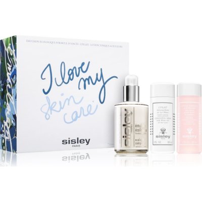 Sisley I Love My Skin Care hydratační emulze 125 ml + květinové pleťové tonikum 100 ml + čisticí pleťové mléko 100 ml kosmetická sada – Hledejceny.cz
