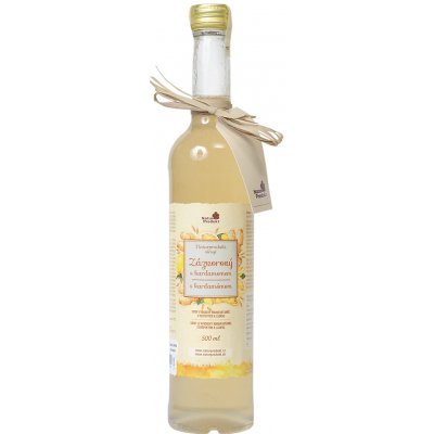 Naturprodukt Sirup zázvorový s kardamonem 0,5 l – Zboží Mobilmania