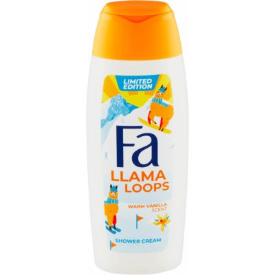 Fa Llama Loops Vanilla sprchový krém 250 ml – Zboží Mobilmania