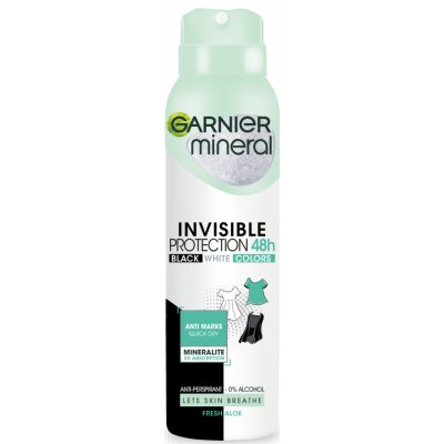 Garnier Mineral Invisible Clean Fresh deospray 150 ml od 50 Kč - Heureka.cz