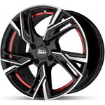 MAM RS5 7x16 5x112 ET40 black polished red inside | Zboží Auto