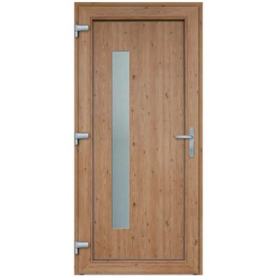 ASKO Vigo borovice sklo satinato pravé 98 x 208 cm – Sleviste.cz