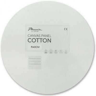 Phoenix Malířské plátno na desce 3mm průměr 40cm – Hledejceny.cz