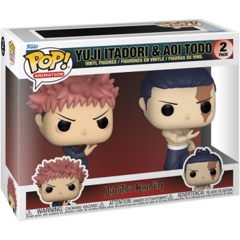 Funko Pop! Jujutsu Kaisen Yuji Itadori and Aoi Todo