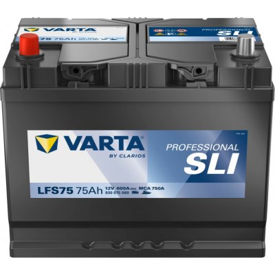 Varta Professional 12V 75Ah 650A 930 075 065 – Sleviste.cz