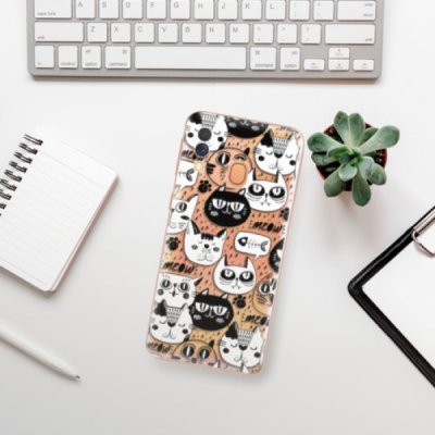 Pouzdro iSaprio - Cat pattern 03 - Samsung Galaxy A40