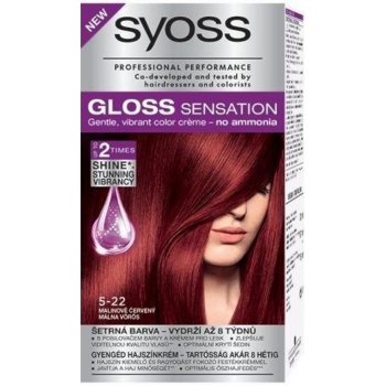 Syoss Gloss Sensation Malinově červený 5-22
