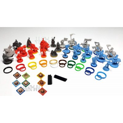 inserty Herman Custom 3D doplňky Válka o prsten Označovače + mapové spojky – Zboží Živě