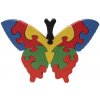 Dřevěná hračka Drewmax 089950 puzzle Motýl
