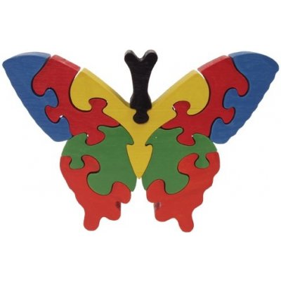 Drewmax 089950 puzzle Motýl – Zboží Mobilmania
