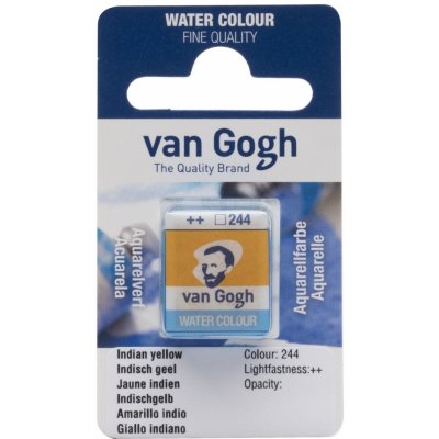 Van Gogh Akvarelová barva v půlpánvičce 244 Indian Yellow