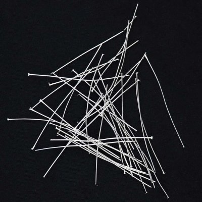 Pro Háčkování Ketlovací nýt 70 x 0,7 mm platina – Zboží Dáma