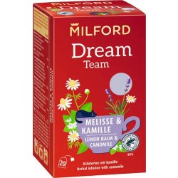 Milford Dream Team bylinkový čaj mix 20 ks