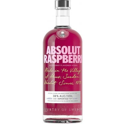 Absolut Raspberry 38% 1 l (holá láhev) – Zbozi.Blesk.cz