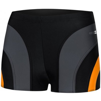 Aqua Speed plavecké šortky Sasha Black/Grey/Orange Pattern – Hledejceny.cz
