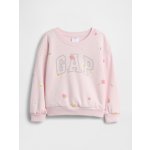 GAP Baby mikina s logem Růžová – Zboží Dáma