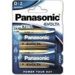 PANASONIC EVOLTA Platinum D 2ks LR20EGE/2BP – Zboží Živě