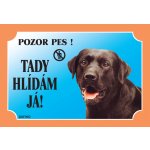 Dafiko Tabulka labradorský retriever černý – Zboží Mobilmania