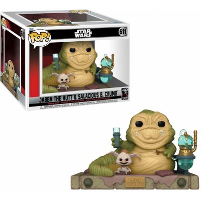 Funko Pop! 611 Star Wars Return of the Jedi 40th Anniversary Jabba the Hutt & Salacious B. Crumb