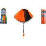 Teddies Parašutista figurka s padákem létající 9cm 4 barvy v tubě 24ks v boxu – Zboží Dáma