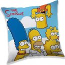 Jerry Fabrics Polštář The Simpsons family clouds 40x40