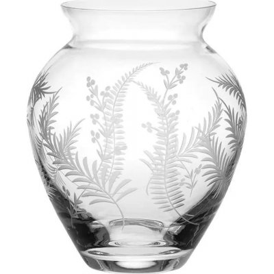 Royal Scot Crystal Ltd Váza Woodland fern 18 cm – Hledejceny.cz