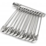 Spínací špendlíky délka 40 mm Balení: 1 svaz., Varianta: nikl – Zboží Dáma