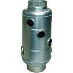 V.A.P.K., s.r.o. CZ Horkovzdušný výměník na kouřovod KLASIK GAJO 118/120 mm 221998 – Zboží Dáma