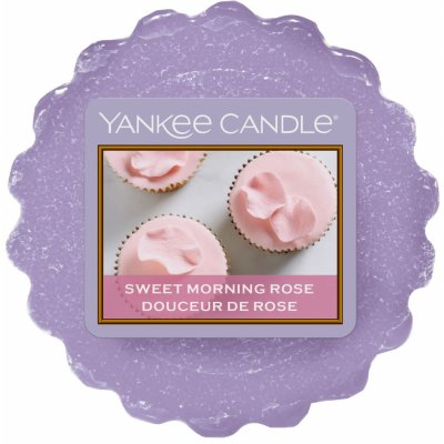 Yankee Candle vonný vosk Sweet Morning Rose Sladká ranní růže 22 g