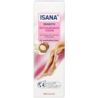 ISANA Depilační krém Sensitive 150 ml – Zboží Dáma