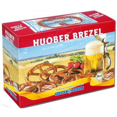 Huober Bio bavorské preclíky 10 balení 400 g – Zboží Mobilmania