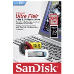 SanDisk Cruzer Ultra Flair 64GB SDCZ73-064G-G46B – Zboží Živě