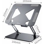 Nastavitelný, ergonomický stojan na notebook 10-17 palců LAPTOP STAND MT2661 Media-Tech – Zboží Živě