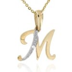 Zlatnictví U Kostela Zlaté přívěsky písmenka abecedy s diamantem 4482x24159840 – Hledejceny.cz