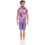Mattel Barbie model Ken 227 brunet s vousy HRH26 – Zboží Dáma