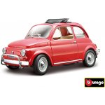 Bburago Fiat červená 1:24 – Hledejceny.cz