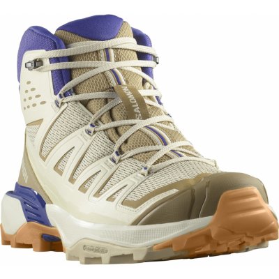 Salomon X Ultra 360 Edge Mid Gore Tex trekingová obuv L47378100 bleached sand kelp spectrum blue – Zboží Mobilmania