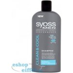 Syoss Clean & Cool Men šampon pro normální až mastné vlasy 500 ml – Zbozi.Blesk.cz
