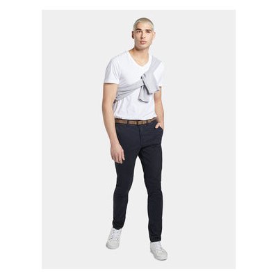 Tom Tailor Denim Chino kalhoty 1008253 Tmavomodrá – Zbozi.Blesk.cz