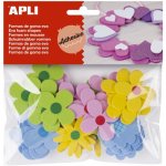 APLI Pěnovka tvary květiny mix druhů samolepicí – Sleviste.cz