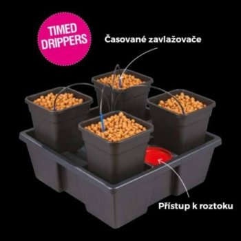 Nutriculture Wilma Mini 8x 1.65 l kapková závlaha 90x45x21 cm