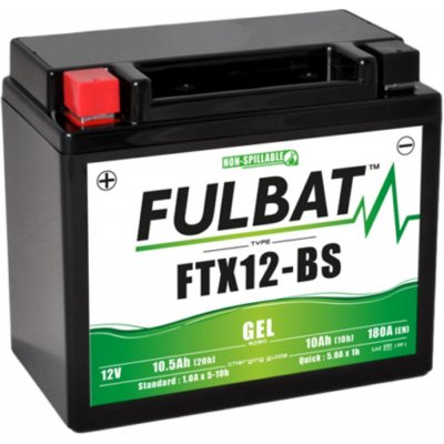 Fulbat FTX12-BS GEL, YTX12-BS GEL – Zboží Mobilmania