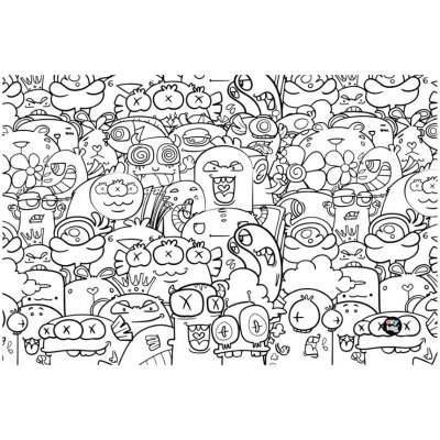 Podložka na stůl PP 60 x 40 cm monsters – Zboží Dáma