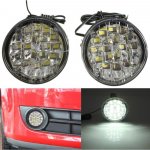 Superlight Světla pro denní svícení, DRL 18LED diody, kulatá, 600lm - homologace | Zboží Auto