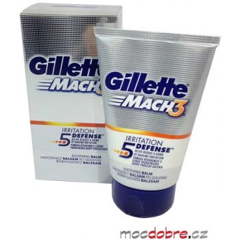 Gillette Mach3 Irritation Defense 5 hydratační balzám 100 ml
