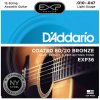 Struna D'ADDARIO EXP36 80/20 Bronze Light 12 - .010 - .047