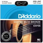 D'ADDARIO EXP36 80/20 Bronze Light 12 - .010 - .047