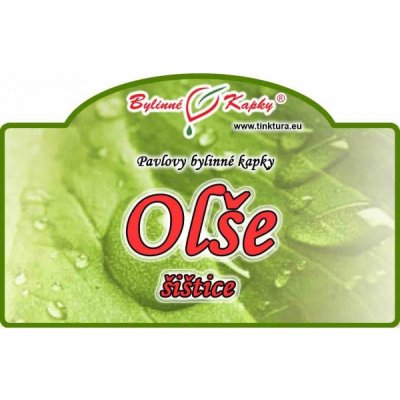 Bylinné kapky Olše šištice tinktura 50 ml – Hledejceny.cz